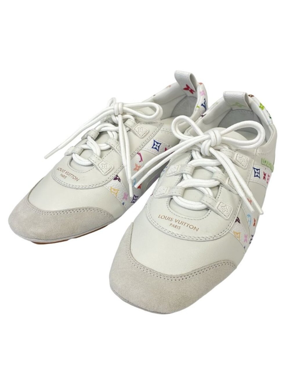Louis Vuitton Takashi Murakami TM LV Sneakers Karina White 36
